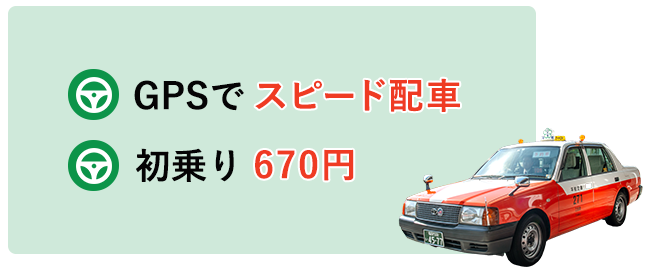 GPSスピード配車